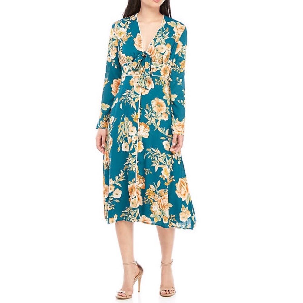 Floral Kimono Dress